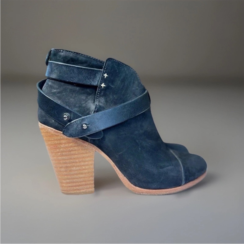 Rag and Bone Black Casual Heel Ankle Leather Boots 38.5 / 8